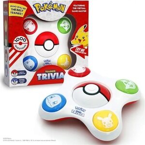 Pokemon Trainer Trivia Electronic Game 1000 Questions Ultra PRO New In Box